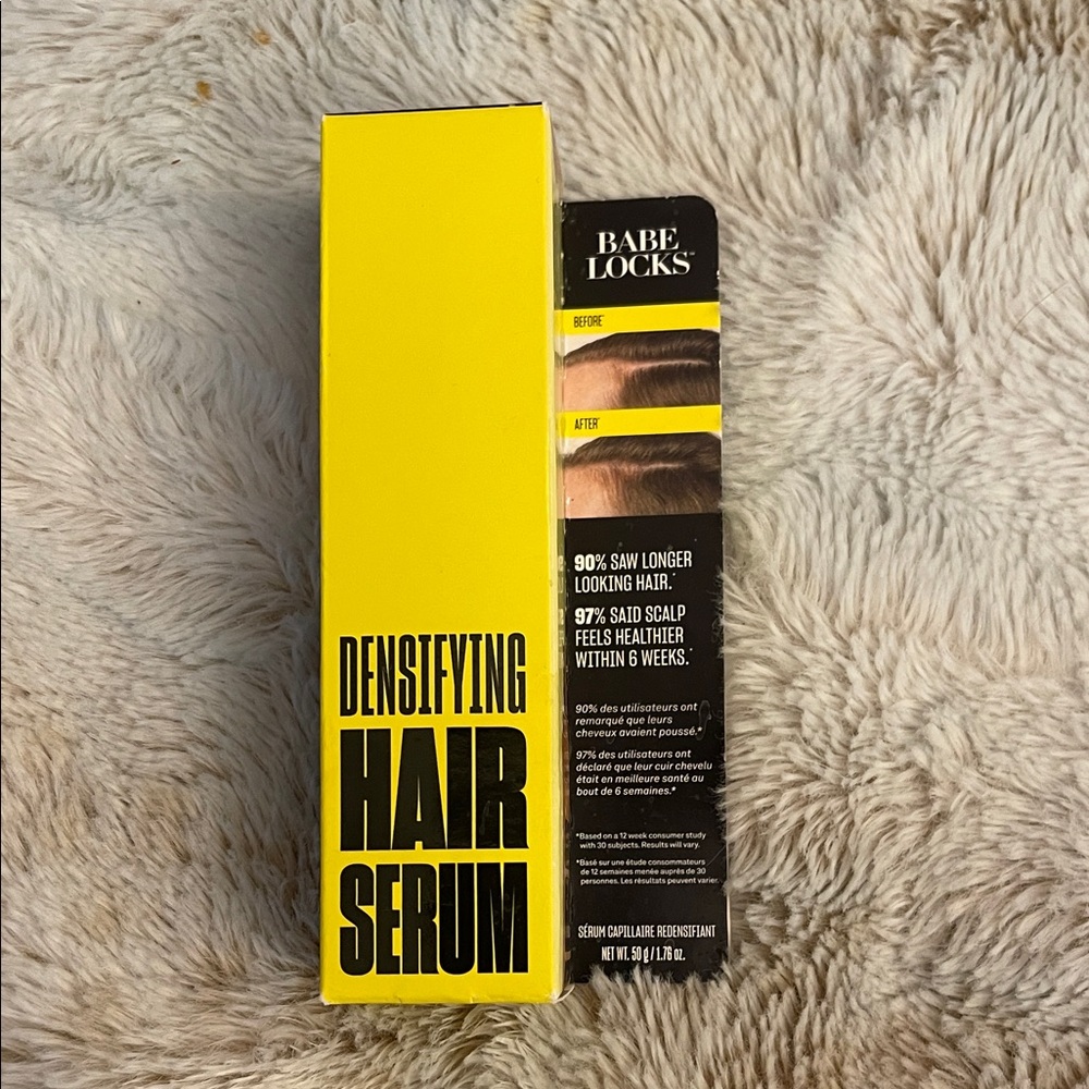 Babe Locks Yellow Densifying Hair Serum